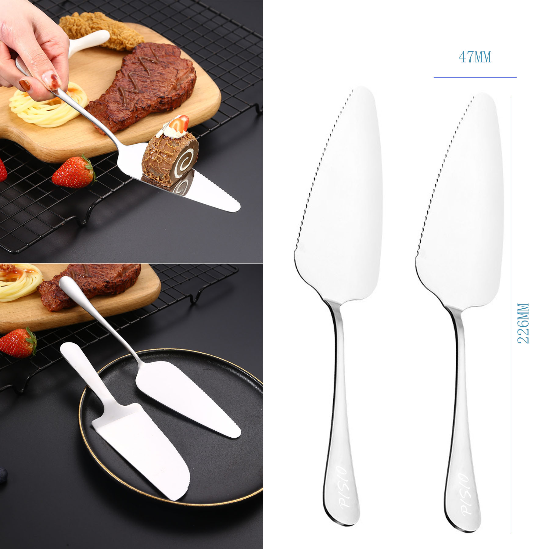 FlyFlyPromos - Cake Spatula Cutter Image 1 - Promotional Product